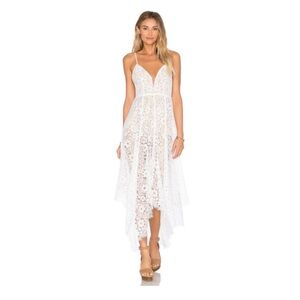 For love and lemons Ivory Rosemary Lace Dress Size S